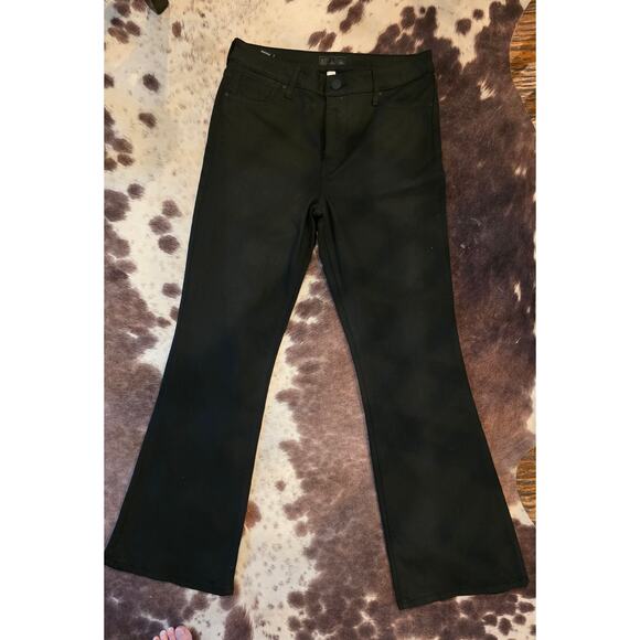 Kut from the Kloth Women’s Size 8 Black Pants Flare Leg Stretch - Picture 1 of 9